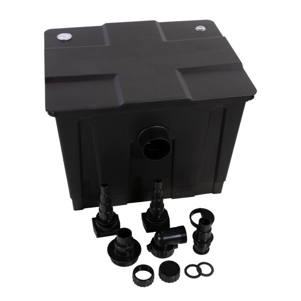 AquaForte MBF-350 Meerkamerfilter - Doorstroomfilter voor vijvers tot 12.000 liter