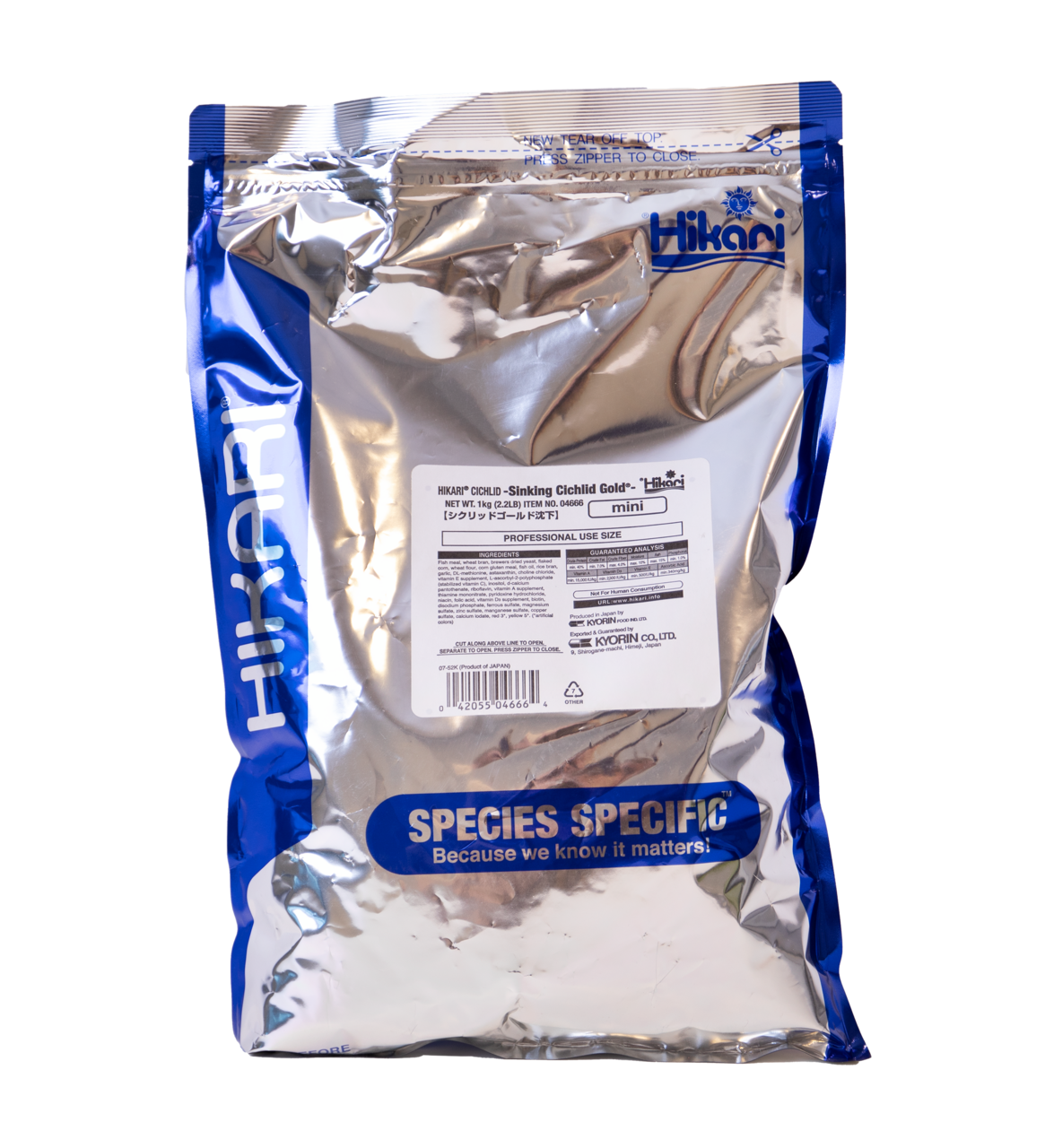 Hikari Cichlid Gold Sinking Mini (Zinkend 1kg)