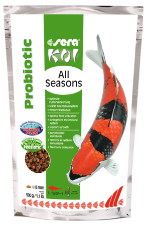 Sera Koi All Seasons Probiotic 5 kg - Jaarrond basisvoer met probiotica