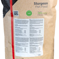 Achteretiket Velda Sturgeon Fish Food 3000 ml met samenstelling en voeradvies, miniatuur 2