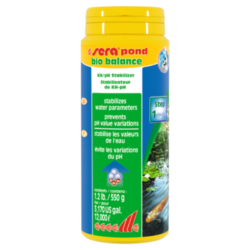 Sera pond bio balance 500 ml - 550 gr - productfoto, Waterbehandeling bij Vijvercentrum