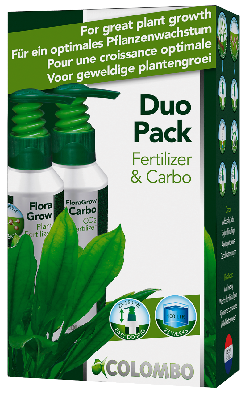 Colombo Flora-Grow Combipack 250 ml - Plantenvoeding startpakket voor aquarium