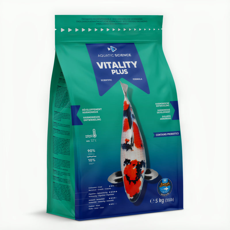 Aquatic Science Vitality Plus Medium 5kg - productfoto, Supplement bij Vijvercentrum