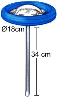 Astralpool Drijvende thermometer rond 18cm, miniatuur 3