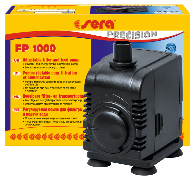 Sera FP 1000 filter- en transportpomp - aquarium binnenpomp 1.000 l/u, afbeelding 2 Aquarium Binnenpomp