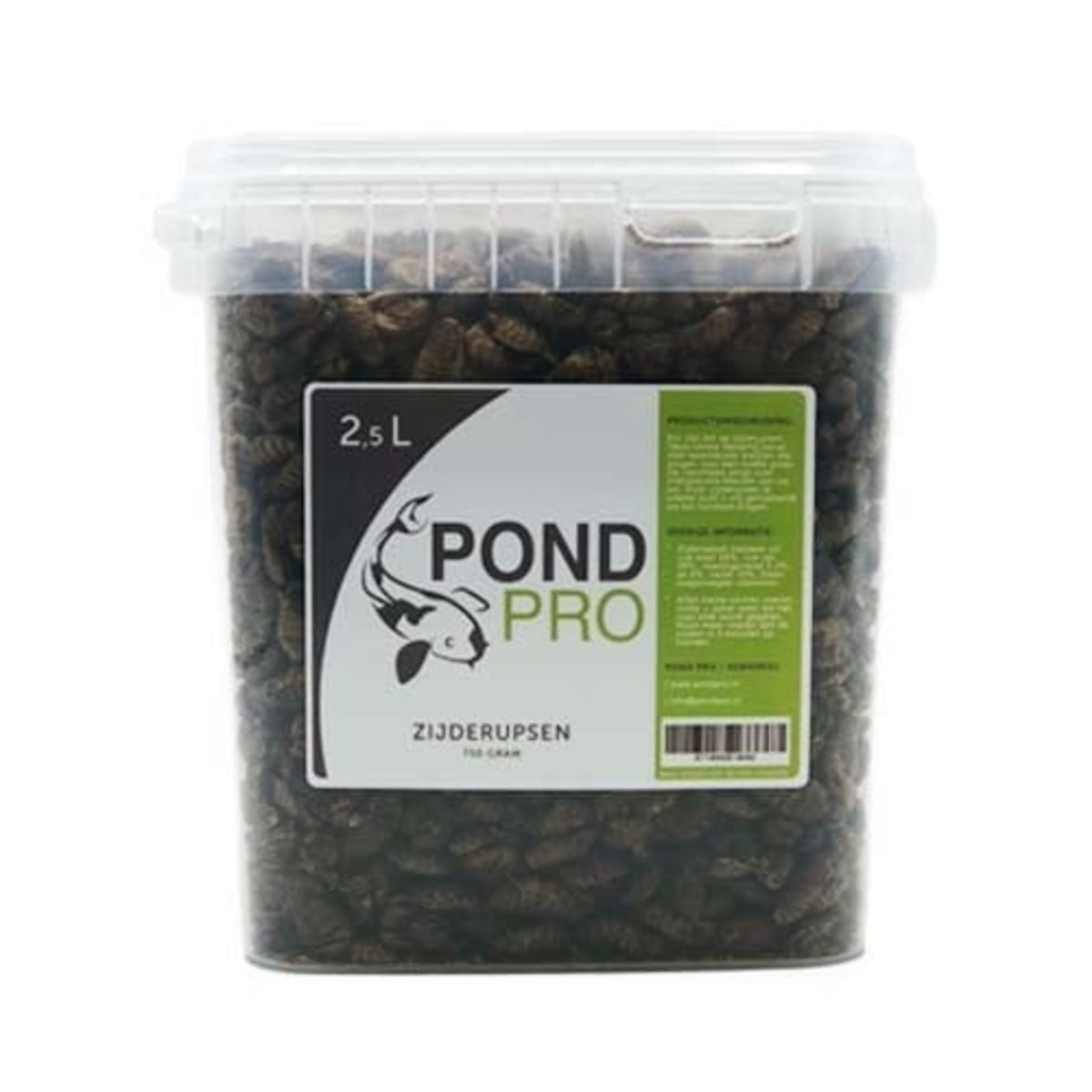 Pond Pro Zijderupsen - 2,5 Liter Emmer - productfoto