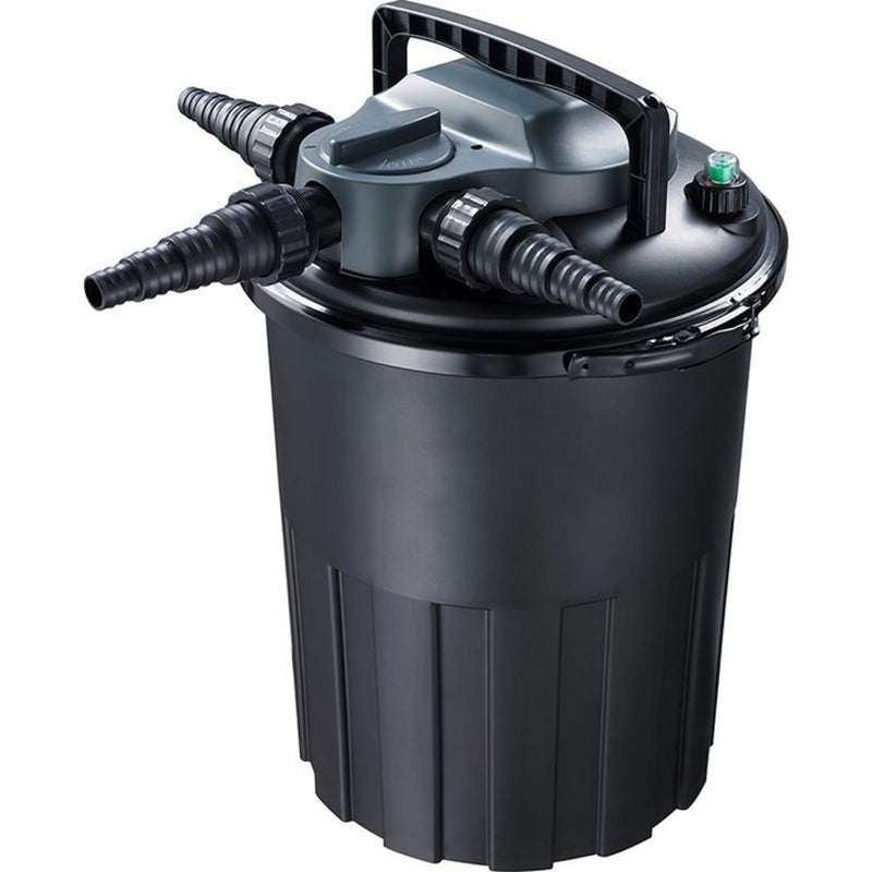 Aquaforte CBF-4000 Drukfilter met 9W UVC en Backwash, UV-C bij Vijvercentrum