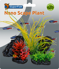 Superfish Nano Scape Plant - Kunstplant voor nano-aquariums en aquascaping, miniatuur 2