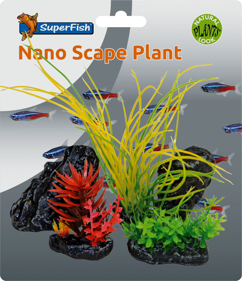 Superfish Nano Scape Plant - Kunstplant voor nano-aquariums en aquascaping, afbeelding 2 Aquarium Decoratie