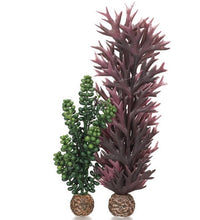 biOrb Zeeparels Olijfgroen en Zeewier Paars/Rood - Kunstplanten voor biOrb aquarium, miniatuur 2