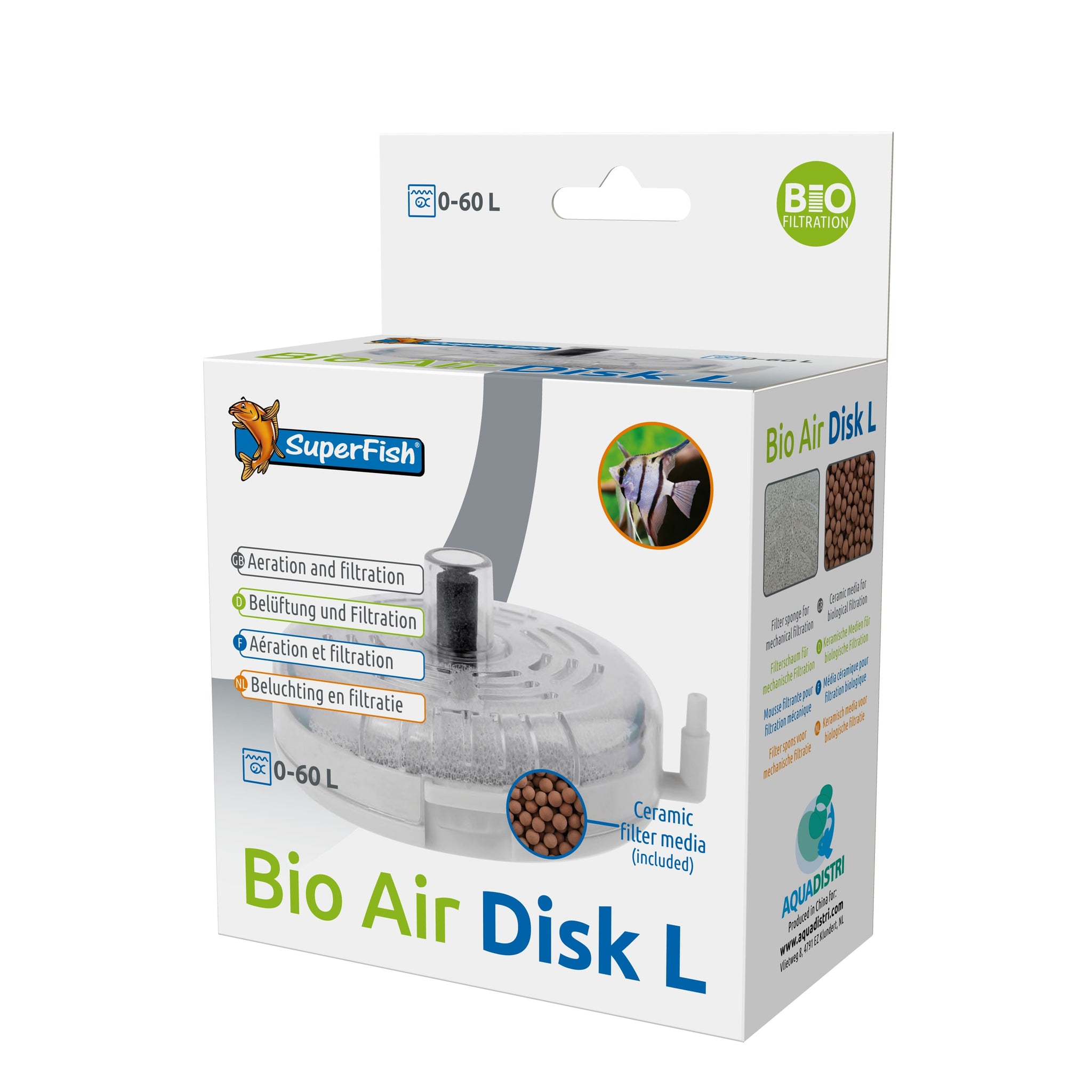 Superfish Bio Air Disk L - productfoto