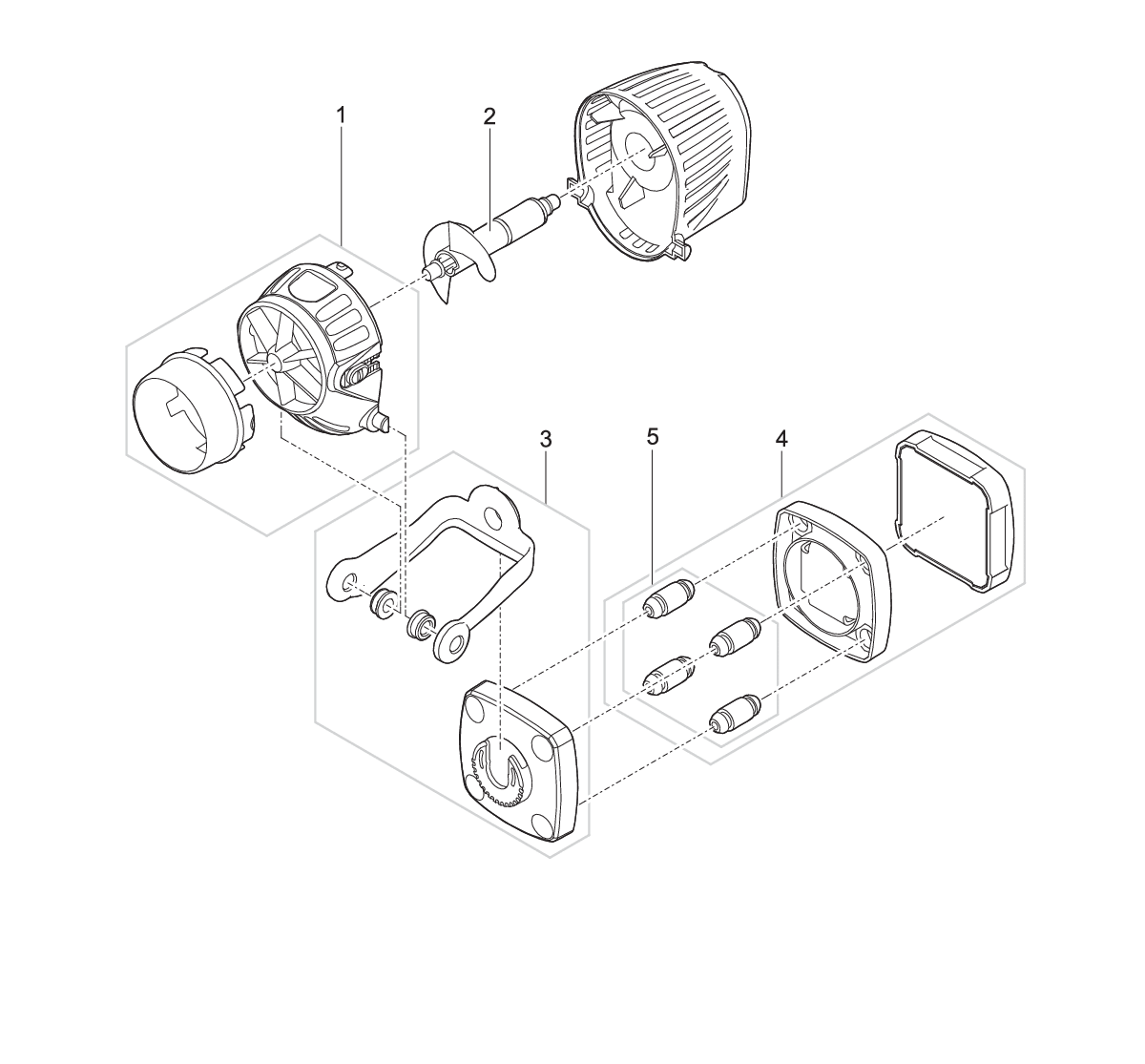 Oase vervangend pomphouder StreamMax 2000
