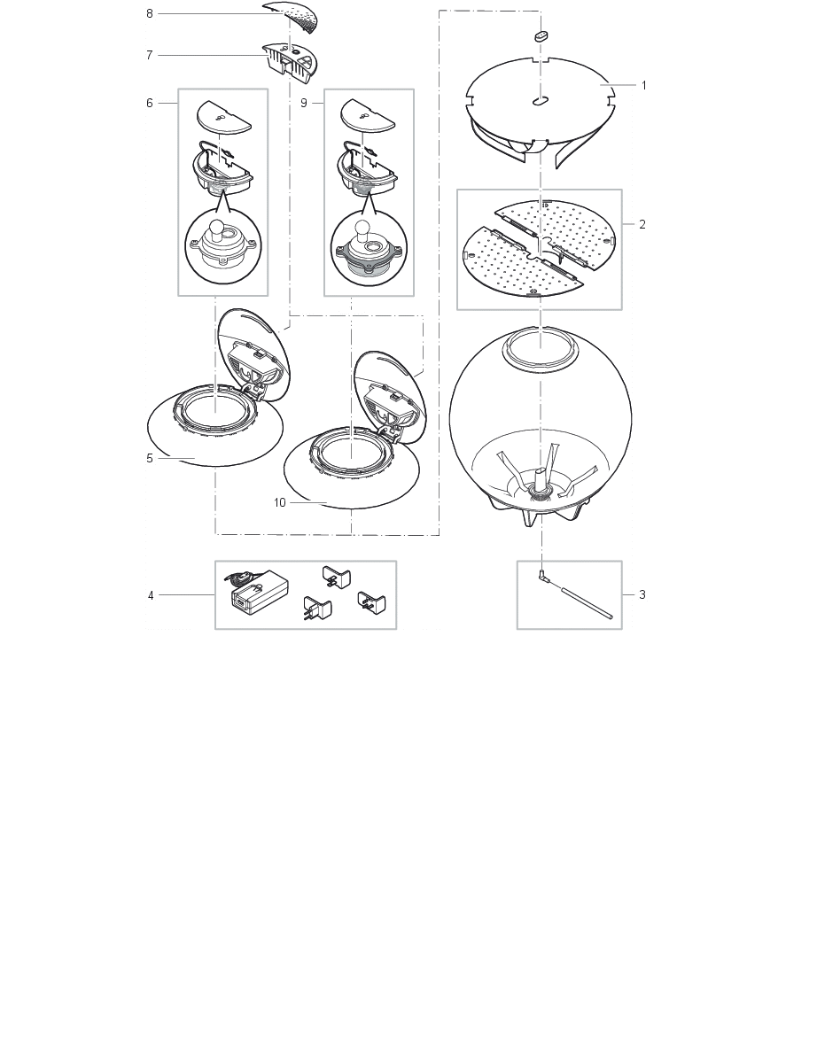 biOrb AIR Vervangtransformator - 24V voedingsadapter voor biOrb AIR 60 terrarium