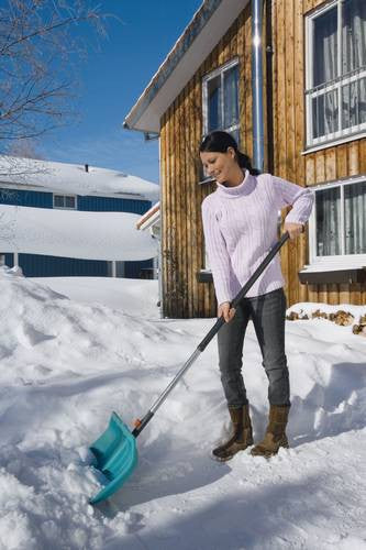 Gardena Combisystem sneeuwschuiver ES 50 - 50 cm met RVS rand