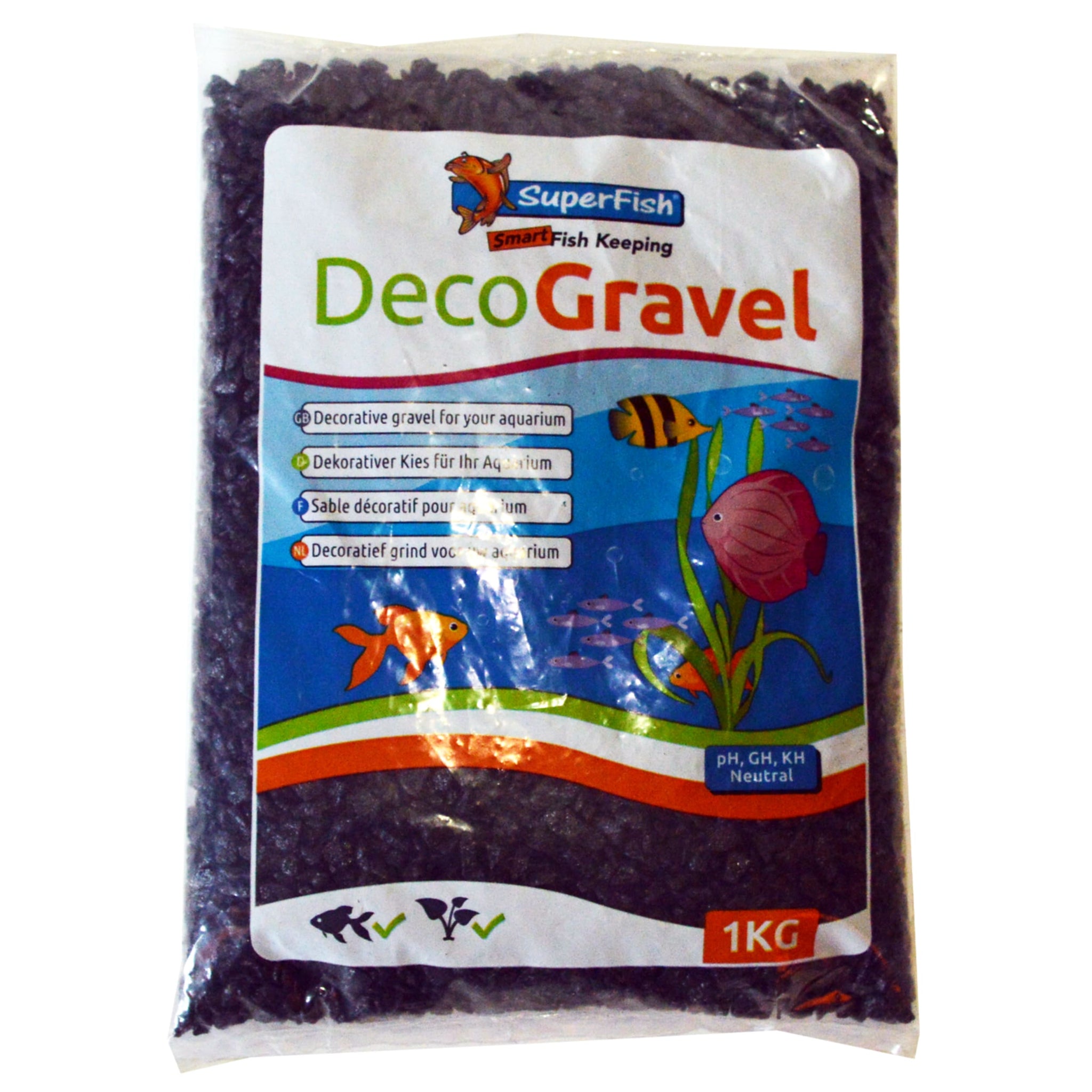 Superfish Deco Grind Zwart 1kg - productfoto