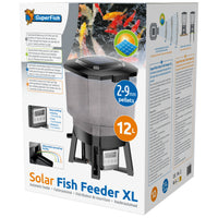 Superfish Solar Fish Feeder XL - Automatische voederautomaat op zonne-energie met 12 liter - 8715897354106 SOLAR FISH FEEDER XL 3D, miniatuur 3