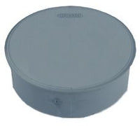 Wavin PVC kap spie-eind 160 mm grijs detail, miniatuur 2