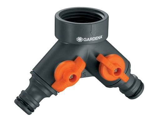 Gardena Slangstuk 19 mm (3/4 inch) met Reguleerventiel - waterstop