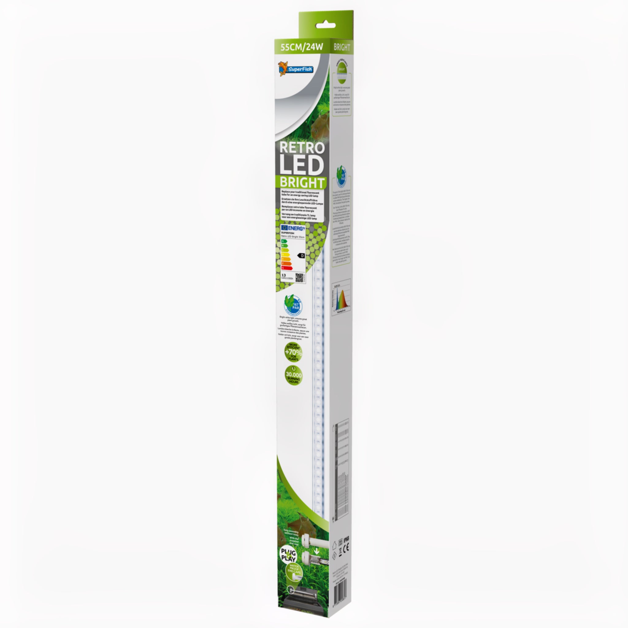 Superfish Retro Led Bright T5 55cm/24w - productfoto