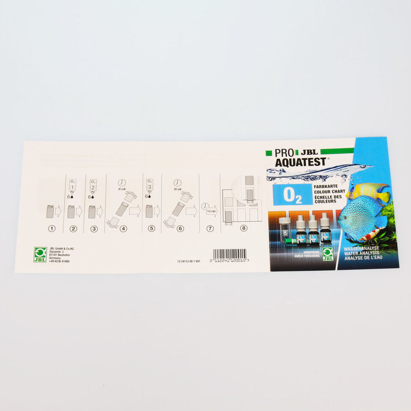 JBL ProAquaTest O2 - zuurstoftest voor vijver- en aquariumwater, afbeelding 4 Watertest