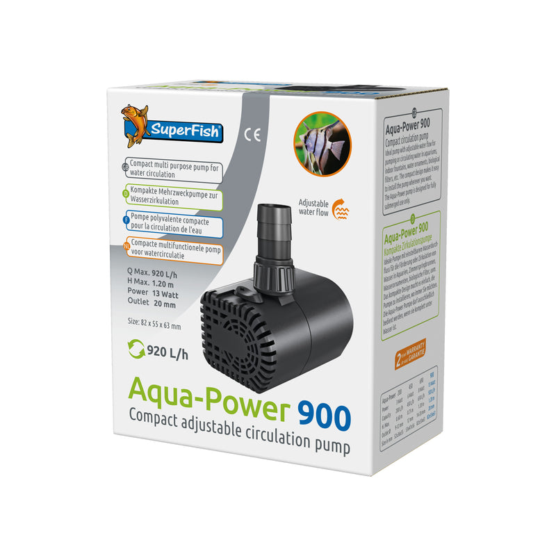 Superfish Aquapower 900 (Circulatiepomp / 920 L/h), Vijverpomp bij Vijvercentrum