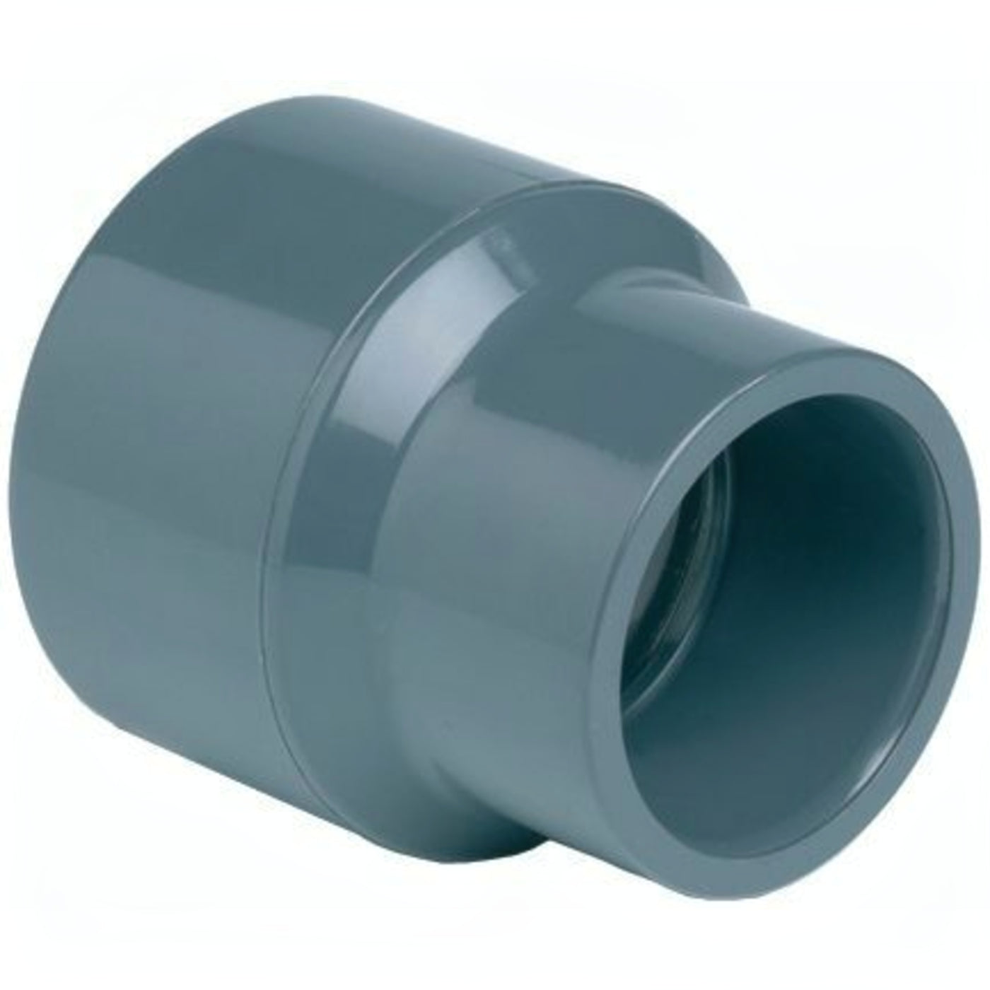 PVC verloopsok lijm 125/140 x 90 mm - drukleiding overgang