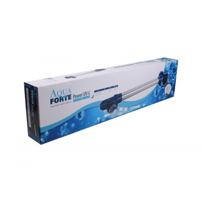 Aquaforte RVS Power UV-C 40 Watt T5 v1 - UV-C unit voor vijvers tot 40.000 liter