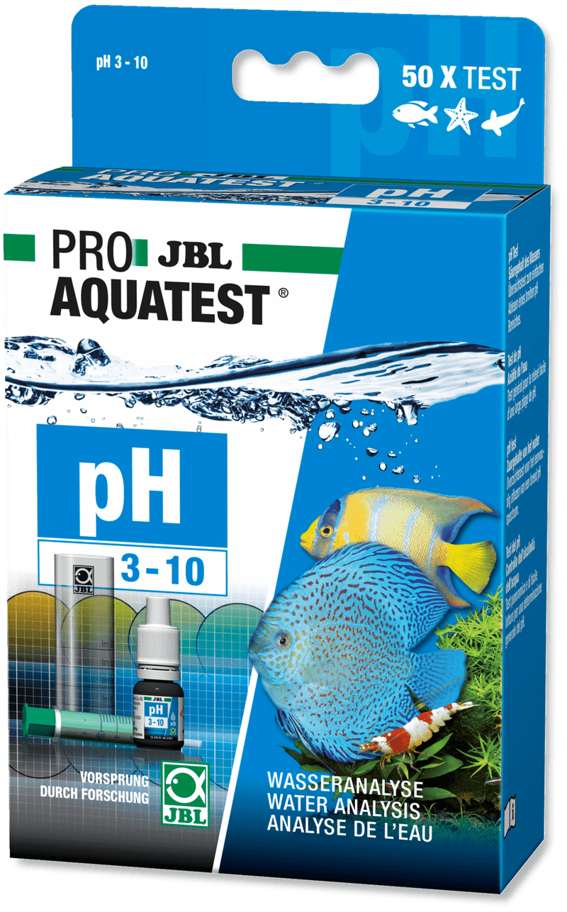 JBL ProAquaTest pH 3.0-10.0 - Druppeltest voor aquarium en vijver, afbeelding 2 Watertest