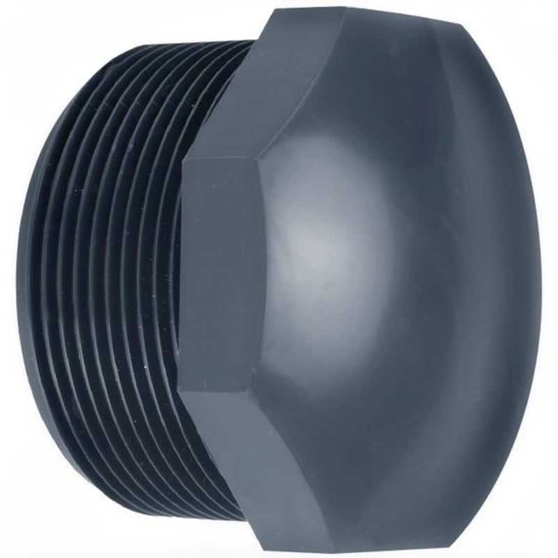 Aquaforte PVC Stop buitendraad 1/2 inch - eindstop voor leidingwerk, PVC Hulpstuk bij Vijvercentrum