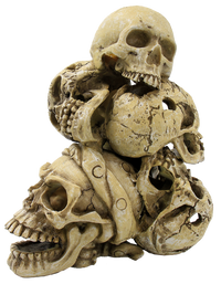 Superfish Skull Mountain - aquariumdecoratie schedelberg met grotten, miniatuur 2