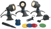 Oase LunAqua 3 Set 3 - Complete set met 3 verstelbare LED-vijverspots 12V warm wit, miniatuur 2