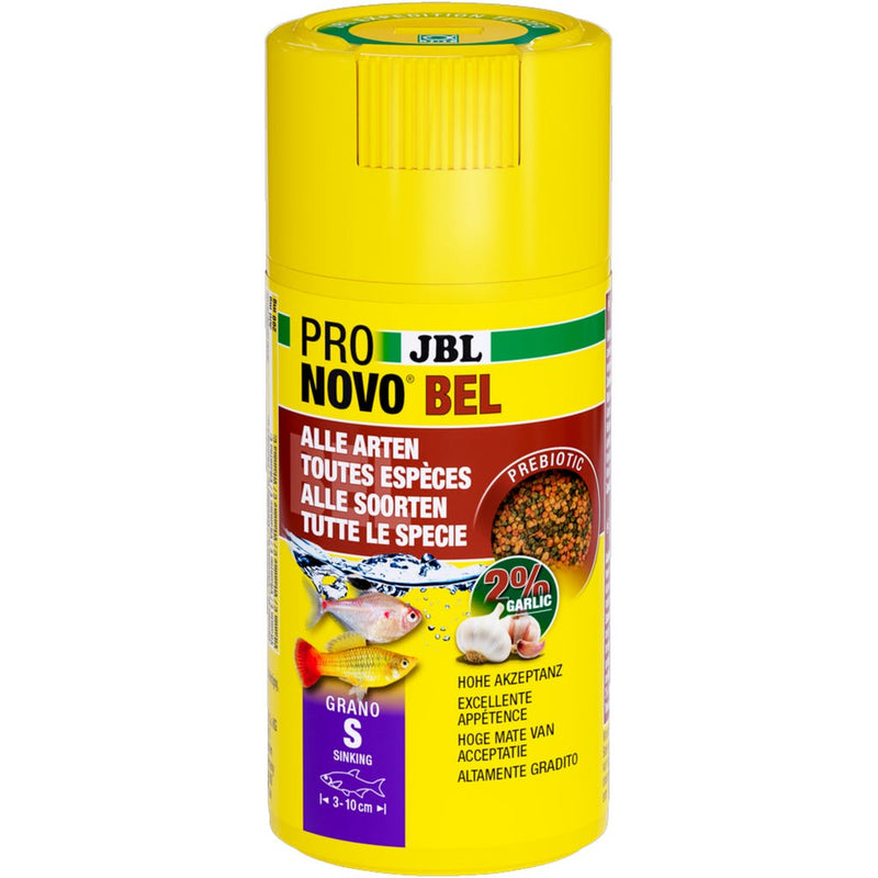 JBL ProNovo Bel Grano S Click Aquariumvoer 100ml (3-10 cm), Aquariumvoer bij Vijvercentrum