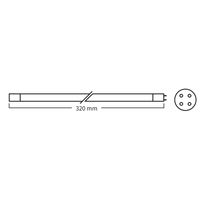 Filtreau 16 Watt - T5 - Witte fitting - lengte 320mm - UVC Vervangingslamp - afbeelding 2, miniatuur 3