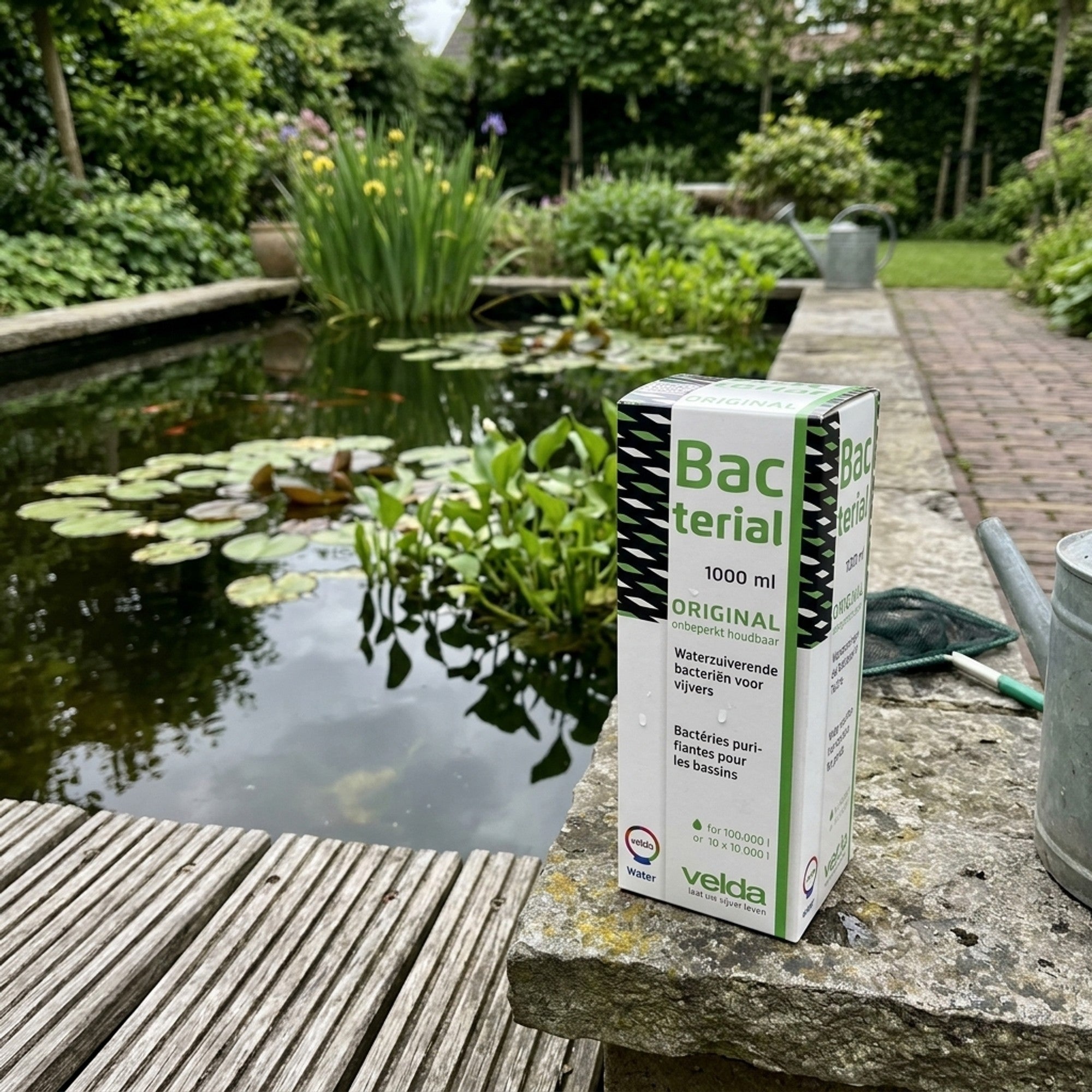 Velda Bacterial 1 liter - Nitrificerende vijverbacterien voor helder vijverwater
