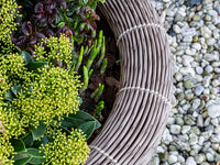 Velda Velda Orbis Planter Sepia - Wicker plantenbak 70 liter voor binnen en buiten, miniatuur 3
