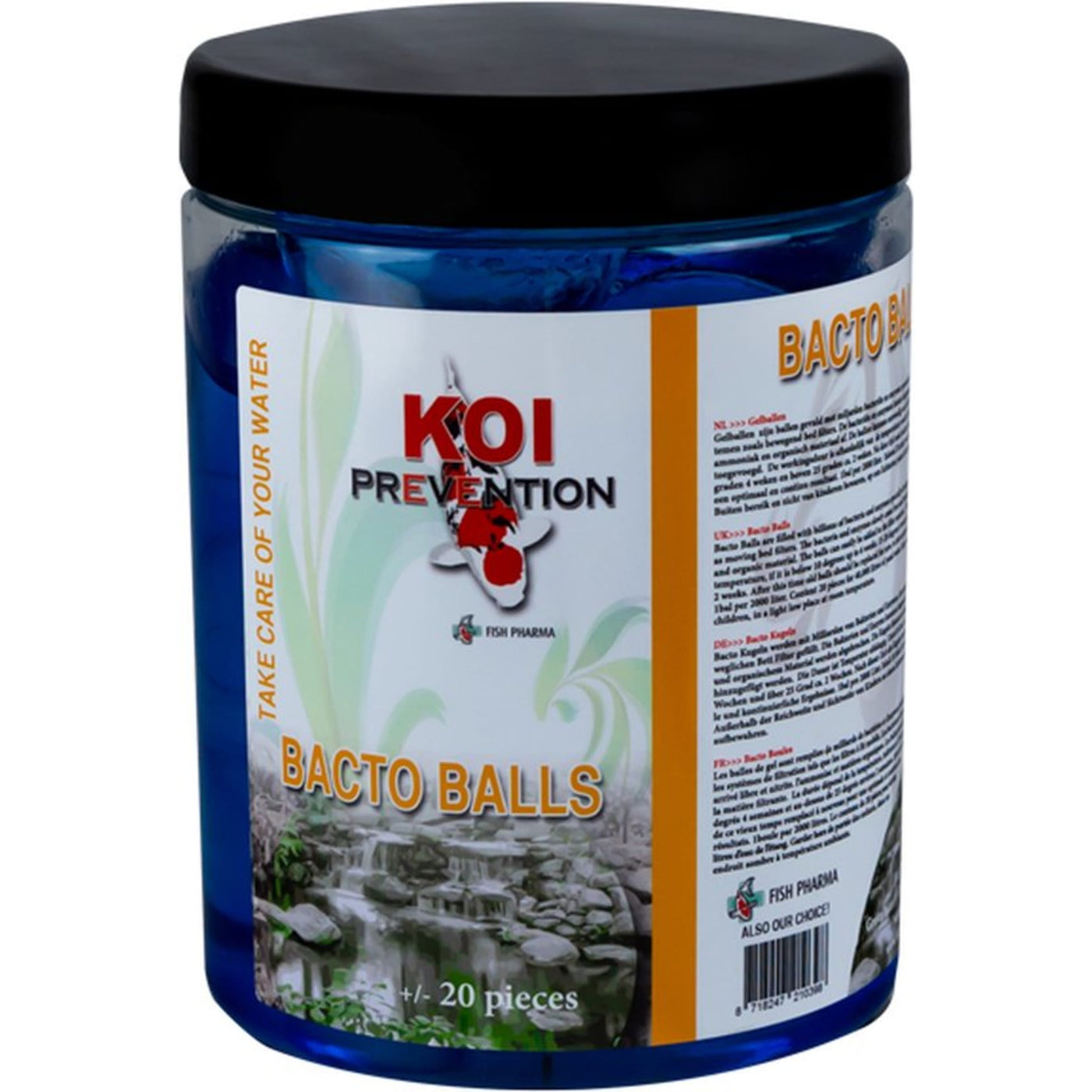 Fish Pharma Koi Prevention Bacto Balls 1 L - productfoto