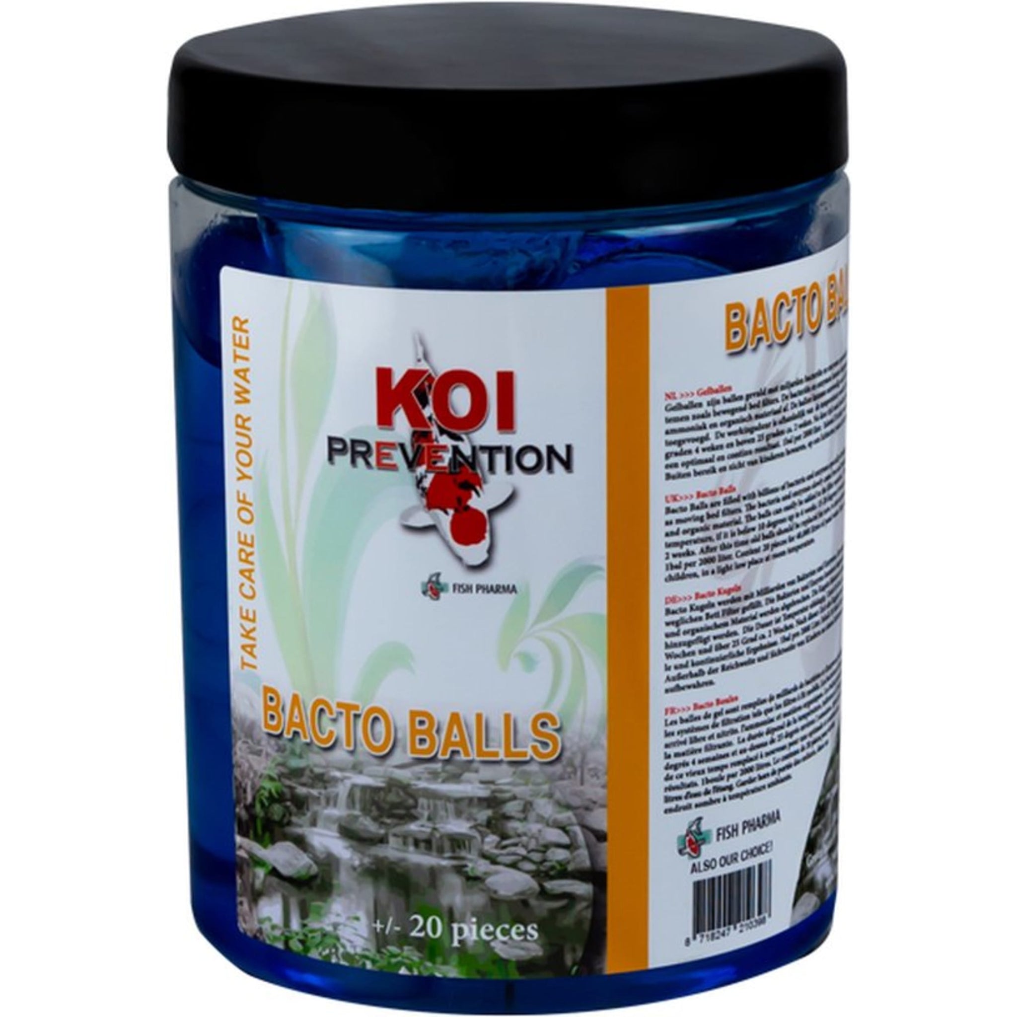 Fish Pharma Koi Prevention Bacto Balls 1 L - productfoto