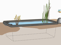Velda Velda Orbis Bio-Pond rechthoekig 76 x 46 cm Set - Complete minivijver met pomp en waterval, miniatuur 2