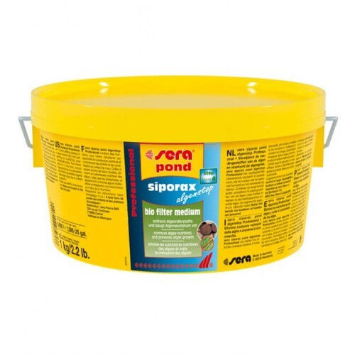 Sera siporax pond algenstop Professional 1 kg - filtermedium tegen algen in vijver