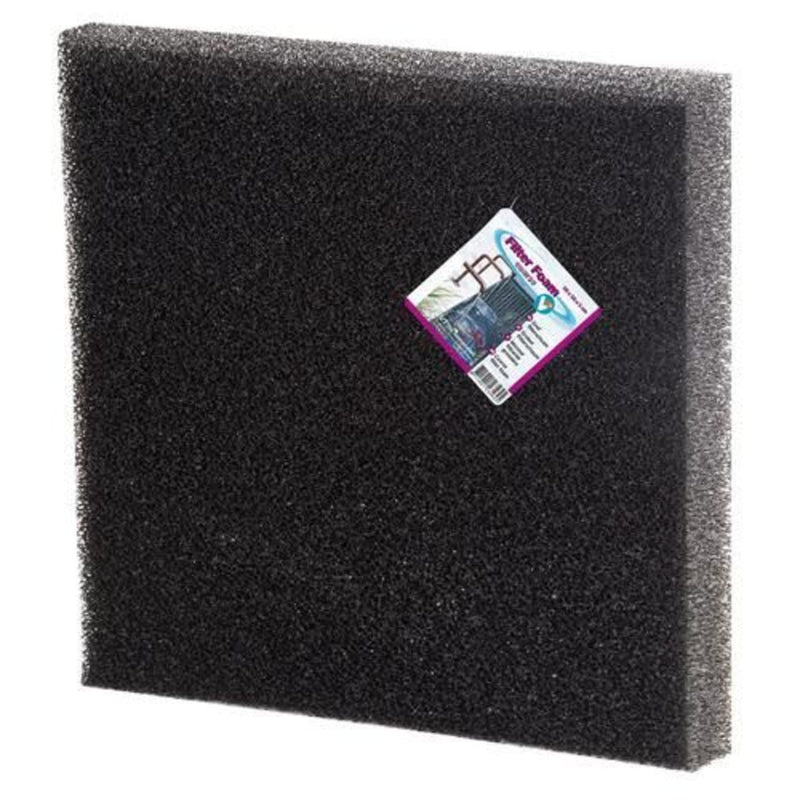 Filterschuim 50 x 50 x 2 cm Zwart - Grof, Onderhoudsproduct bij Vijvercentrum