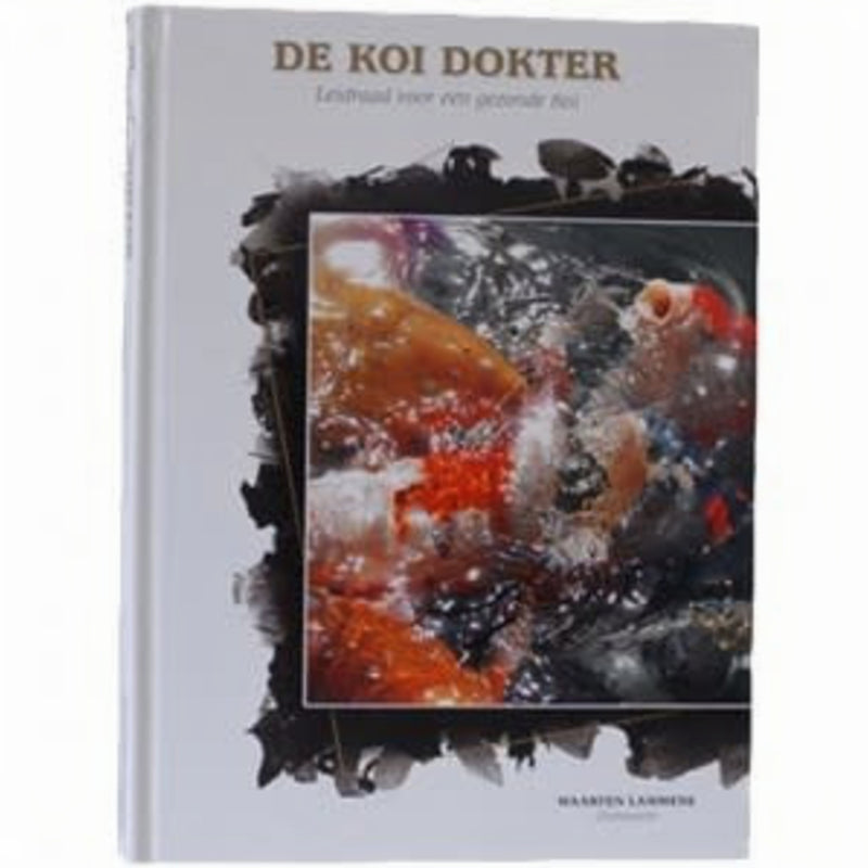 De Koidokter Boek Maarten Lammens - De Koi Dokter - productfoto, Boek bij Vijvercentrum