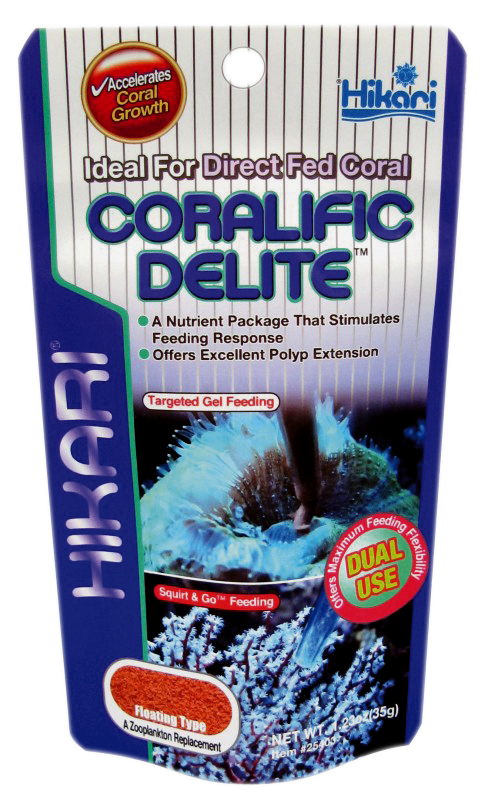 Hikari Coralific Delite 35g - koraalvoer voor zee-aquarium