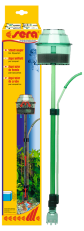 Sera aquarium bodemreiniger - handmatige grindstofzuiger met slang