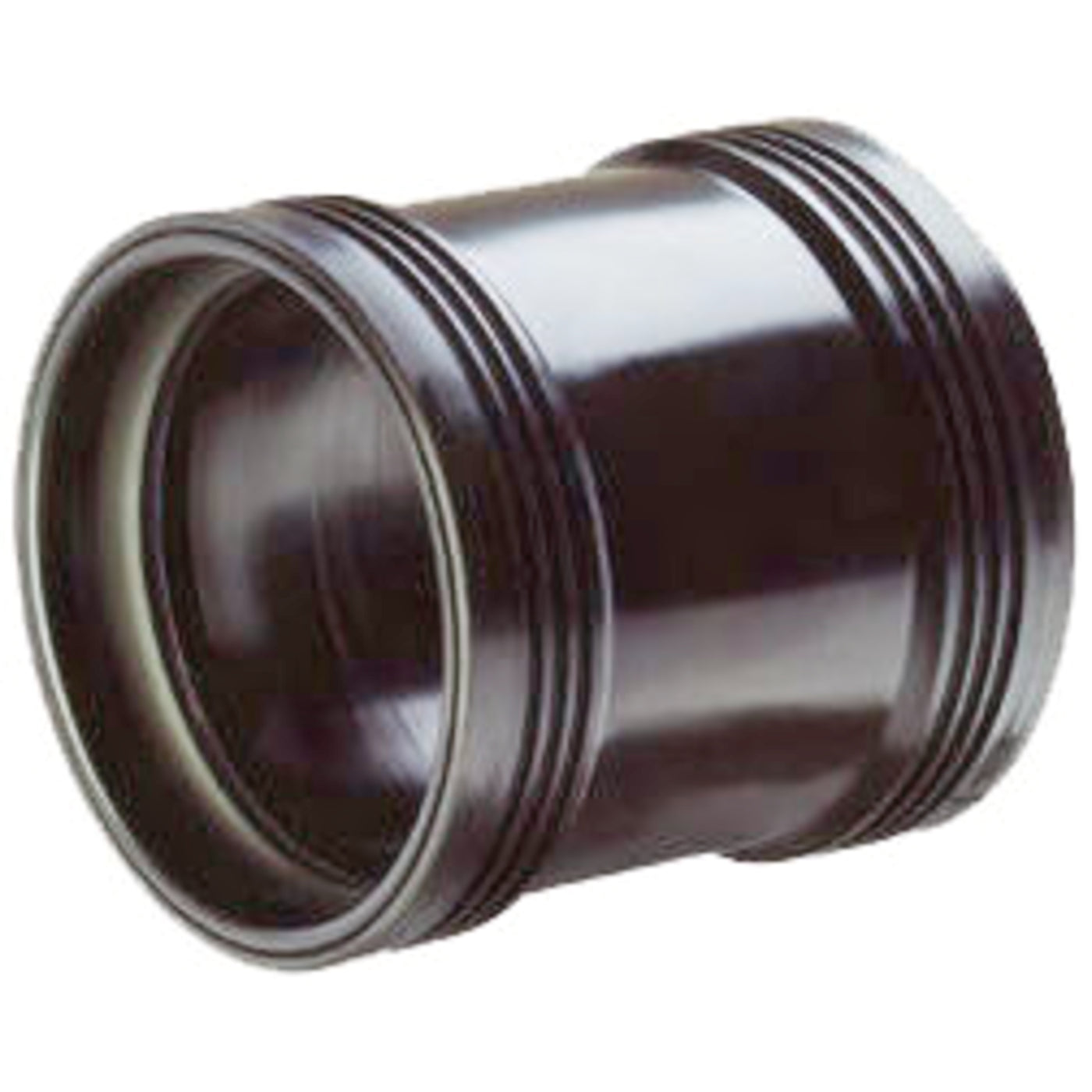 Wavin Overschuifmof PP 50mm 2 x Manchet Zwart - productfoto