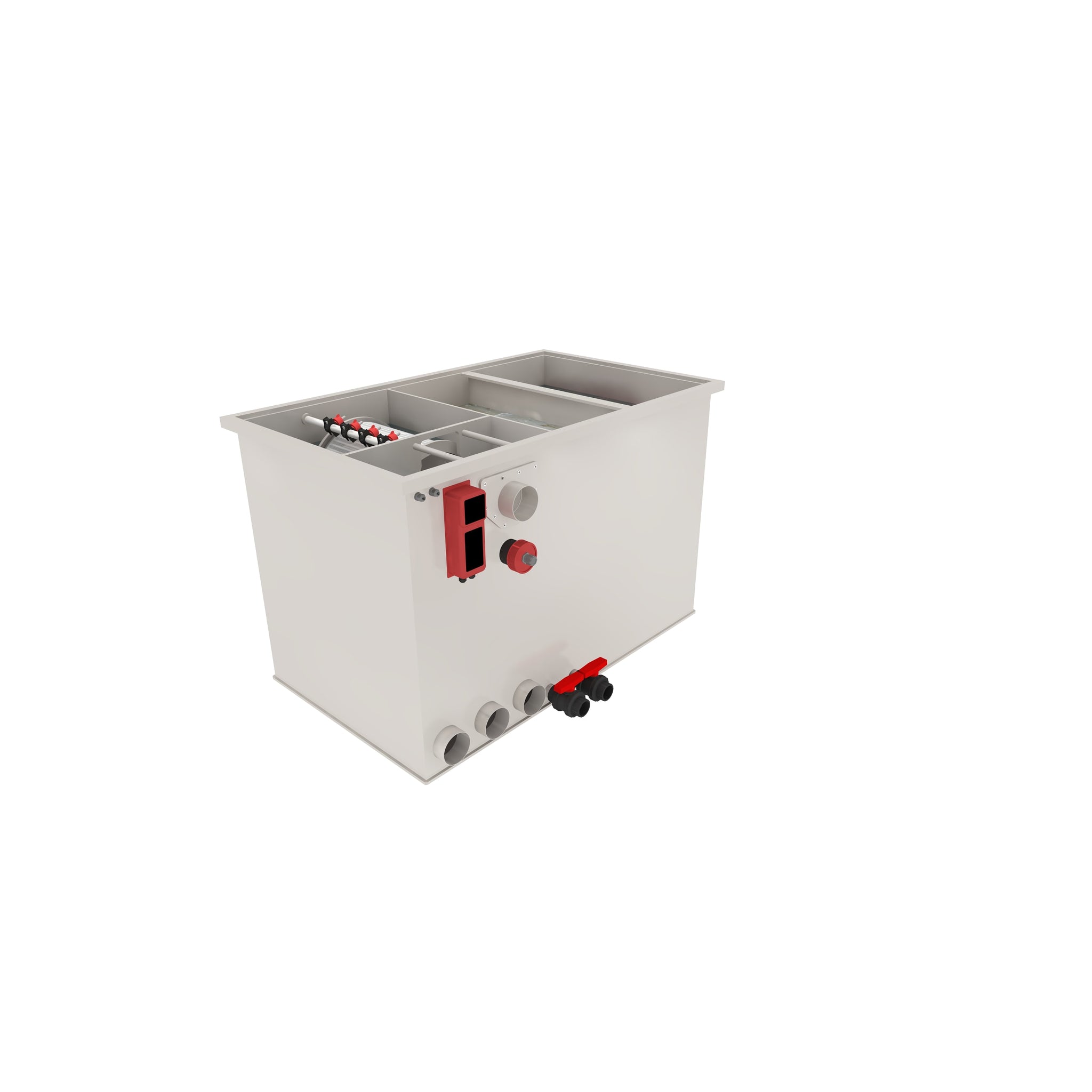 Red Label Aquaking Trommelfilter - BASIC Combi 25/30 XL - niet gevuld - Pomp - productfoto