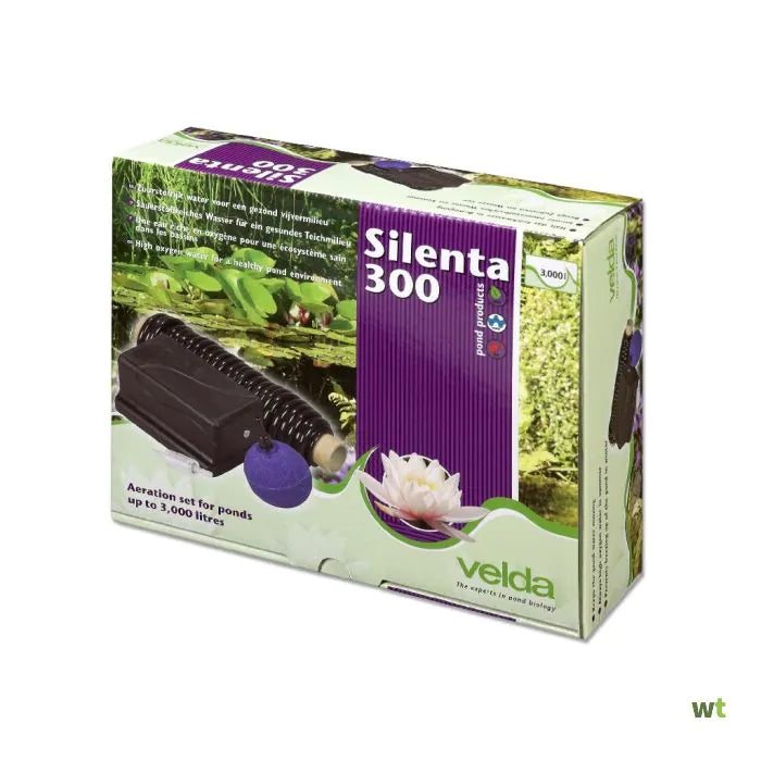 Velda Silenta Pro 300 Beluchtingsset - compleet met luchtpomp, slang en luchtsteen