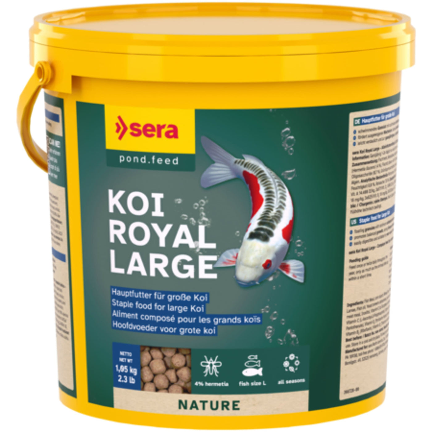 Sera Koi Royal Large 3.8 L - 1.05 kg - productfoto