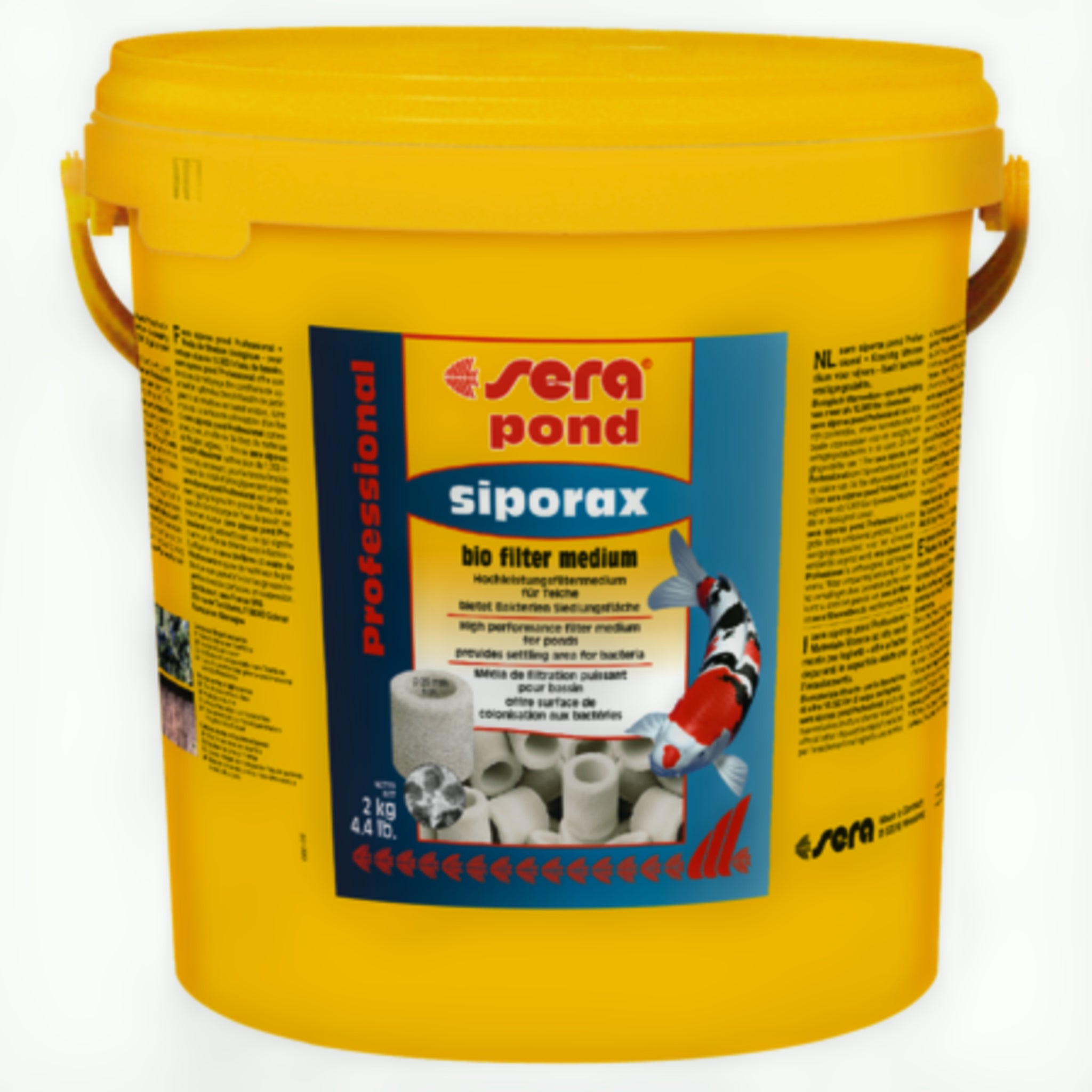 Sera siporax pond Professional 25 mm - 2 kg - productfoto