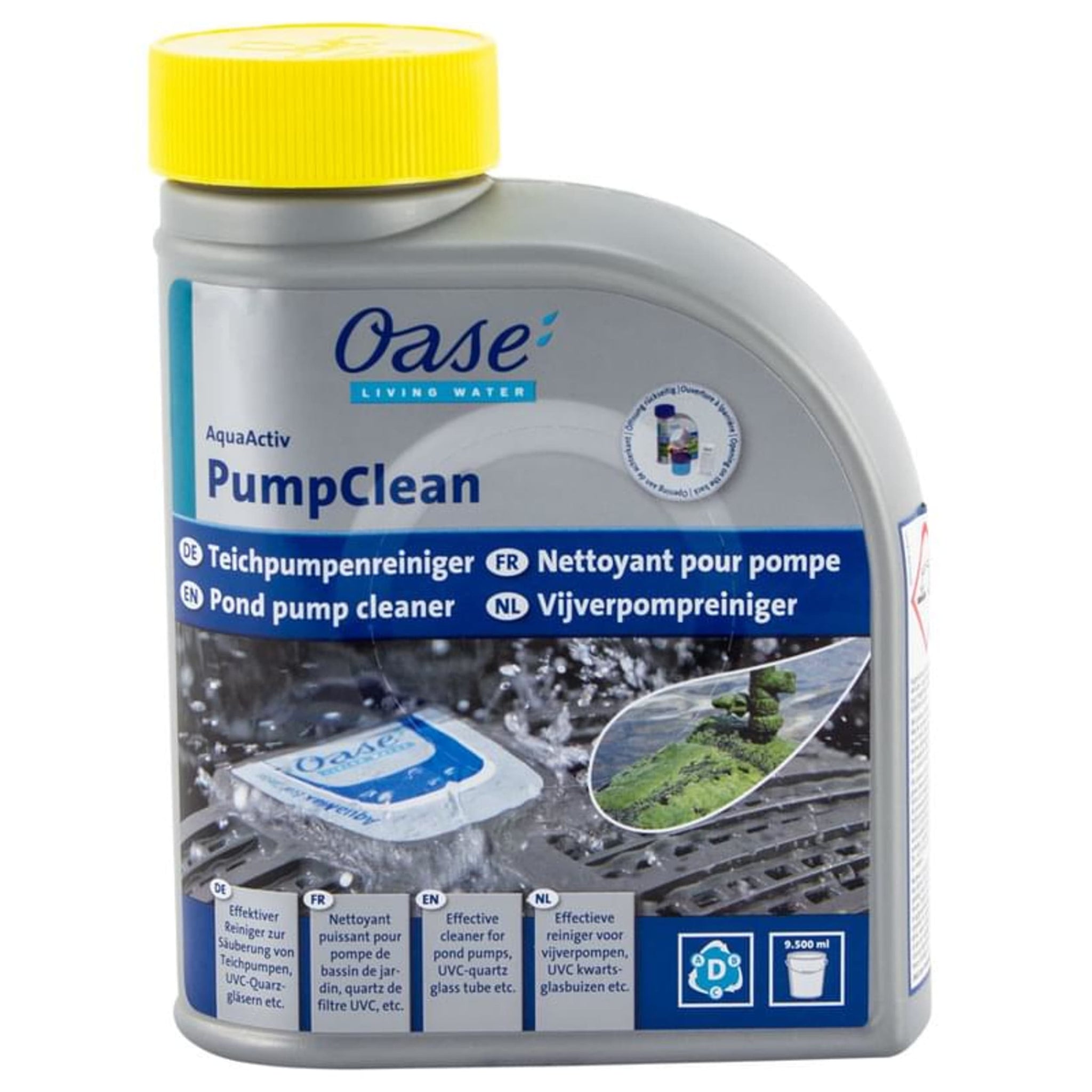 Oase AquaActiv PumpClean 500 ml - Pompreiniger tegen kalkaanslag productafbeelding