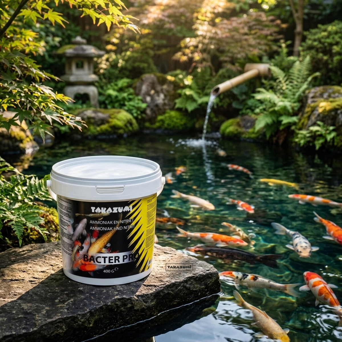 Takazumi BacterPro 400 gr - Gedroogde vijverbacterien tegen ammoniak en nitriet